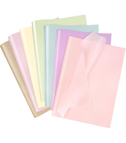 30 Feuilles Papier De Soie, 50x35cm Papier De Soie D'Emballage Papier