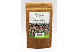 LA VERDE MEIN GARTEN UND ICH. Inkarnatklee 100 Gramm Samen Bodenkur