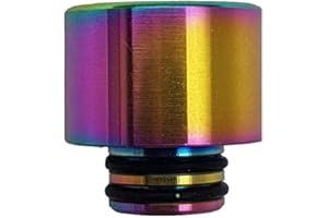 ATST 510 Rainbow Metal Drip Tip (Stubby)