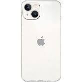 KZY İLETİŞİM Apple iPhone 13 Mini ile uyumlu Kapak Kamera Korumalı Tıpalı Şeffaf Silikon Kılıf