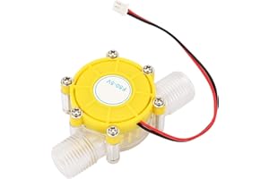 TYENAZA Turbina Agua, Generador turbina Agua, Molino de Agua generador, F50 Micro-Hydro DC Bomba de Flujo de Agua Energía hidroeléctrica Generador de energía Rendimiento de Trabajo Estable (F50 80V)