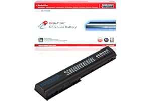 DR. BATTERY 480385-001 Battery Compatible with HP Pavilion dv7-1125ea dv7-1020ev dv7-2070ea dv7-2177cl dv7-2215sa dv7-2110sa dv7-2170el dv7-2230sa dv7-3110ea dv7-3111ea dv7-3175ev [14.4V / 63Wh]
