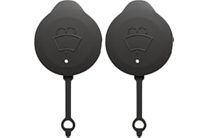 NIYATA 2 PCS Scheibenwaschdeckel, Behälterabdeckung für Scheibenwaschanlage, Grau Kunststoff Abdeckplatte für Scheibenwaschbehälter 289131HA3A, für Nissan Sunshine 289131HB2A, für Micra K13 2011-2016