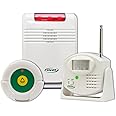 Smart Caregiver Monitor with Motion Sensor and Remote Reset Button - Passive Monitoring so You know when they need help