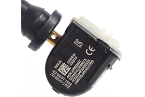 Fuworance Capteur de pression des pneus TPMS de rechange 433 MHz pour Ford Fiesta 2014+, EV6T-1A180-DC/EV6T-1A150-DB