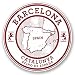 Produktbild 2 x Barcelona Catalunya Spanien Vinyl Aufkleber Aufkleber Laptop Reise Gepäck Auto Ipad Schild Fun # 5723 - 10cm/100mm Wide