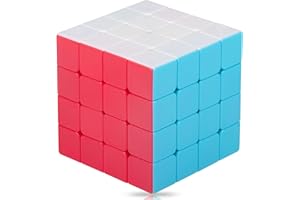 SISYS 4x4x4 Cubo Magico Speed Cube, 4x4 Magic Puzzle Cube 4 by 4 Speedcubing 3d Puzzle Senza Adesivo Giocattoli Educativo per Bambini e Adulti