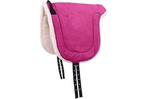 QHP Bareback Pad (sella per monta naturale) (FULL, Fucsia)