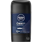 NIVEA MEN Erkek Stick Deodorant Deep Dimension 50 ml,72 Saat Ter ve Ter Kokusuna Karşı Anti Perspirant Koruma,Aktif Karbon