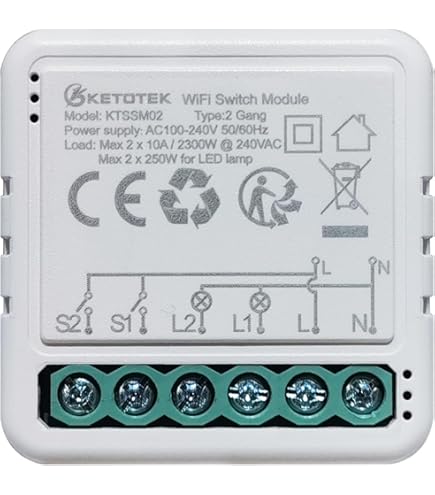 TH-16 Smart Wifi Switch 16A/3500W Temperaturüberwachung, kabelloses