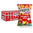 PROPER - Lentil Chips, Sweet Sriracha Chilli, Vegan, Gluten Free Snacks, 20g (24 Packs)