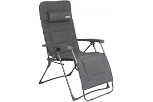 Bel-Sol Relaxliege Mia anthrazit, bis 120 kg belastbar, extra breit