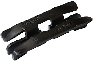 HORI® Terrassen Befestigungsset I Clips & Klammern für WPC/BPC Dielen I Terrassenbau Abstandshalter & Zubehör für eine sichere Montage I 250 Clips + 250 Schrauben inkl. Bit I Torx 4,2 x 25 mm I