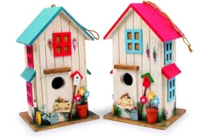 Small Foot by Legler - Casitas con Adornos detallados para pájaros, Acogedor hogar para pájaros cantores en Invierno, con Solapa con Cierre.
