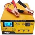 Chargeur De Batterie Etrogo 12V/6V Intelligent | 1A-15A Automatique, écran LED, Pour Voiture/Moto