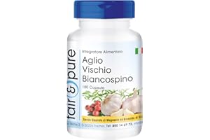 Fair & Pure® - Estratto di Aglio con Vischio e Biancospino - Vegan - 180 Capsule