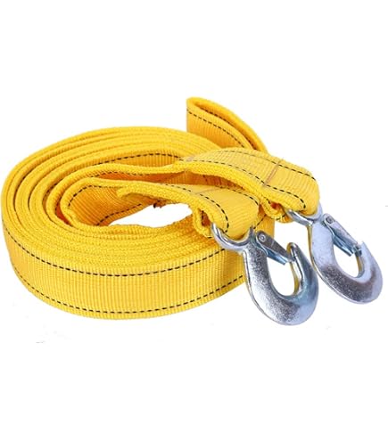Sangle De Remorquage Autodomy 5m - Résistance 21 Tonnes - Polyester - Norme EN 12195-2 - Pour 4x4