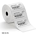 Shreyans (50x25) 2x1 Direct Thermal Labels | No Ink | 500 Labels in One Winding