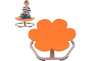 Siairo Sensorischer Kinderstuhl, 360° drehbares Sitzspielgerät, Autismus-Sensorikspielzeug für Jungen und Mädchen, Balance-Drehstuhl-Hocker trainiert körperliche Koordination und Gleichgewicht
