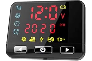 Monitor LCD Riscaldatore,Riscaldamento Per Auto Controller Universale,Telecomando 12V / 24V E Monitor LCD Display,per, Riscaldatore Di Parchegg Abonda