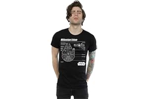 Star Wars Men's Millennium Falcon Comic T-Shirt