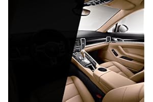 SPEEDWERK-MOTORWEAR Panthera 295C Film teinté Noir profond (95 %), 76 cm de large, Qualité professionnelle