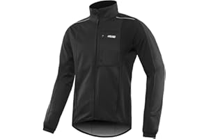 ARSUXEO Winter Warm UP Thermal Softshell kurtka rowerowa wiatroszczelna wodoodporna 15-k
