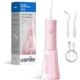 usmile C30 SE Dental Irrigator with Pressure Modes for Oral Care | Cordless Dental Irrigator, 300 ml Reservoir, 4 Pressure Mo