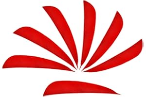 ZSHJGJR ZSHJG 50 Stück Bogenschießen Naturfedern Pfeilfedern 3 Zoll Feder für Pfeil Fletching Pfeil Befiederung Rechter Flügel Pfeil Vane für Jagd DIY Pfeile Carbonpfeile Zubehör