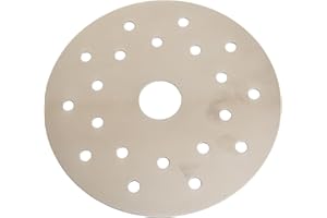 YUANPGKY Plaque d'adaptation en acier inoxydable pour plaque d'adaptation pour cuisinière à induction (16,5 cm)