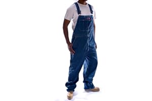 Dickies, Herren, Denim-Latzhosen-Overall, Indigo