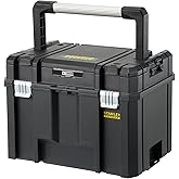 STANLEY FATMAX Pro-Stack Top Deep Box Organizer, FMST1-75796 | Stackable with Pro-Stack modules, 20kg load, 22.4L volume and