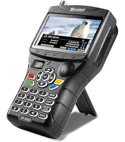 Puntatore Misuratore Di Campo Antenna Digitale Terrestre DVBT - Con Bussola, Frequenza 47-862 MHz