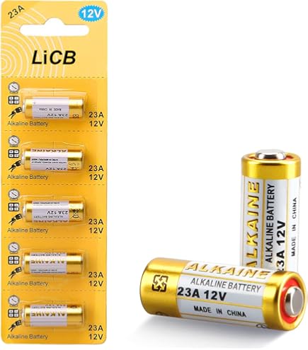 50 VINNIC Alcalino Alta Tensione 23A L1028F Mn21 12V Scadenza 2028