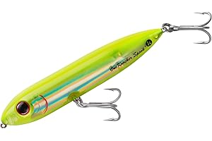 Heddon One Knocker Spook Topwater Fishing Lure for Saltwater and Freshwater, 4 1/2 Inch, 3/4 Ounce