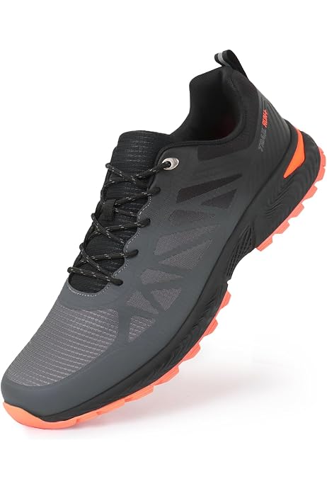 LEKANN Wander- & Laufschuhe Für Damen & Herren – Atmungsaktiv, Leicht, Grau-Blau In Größe 49 EU