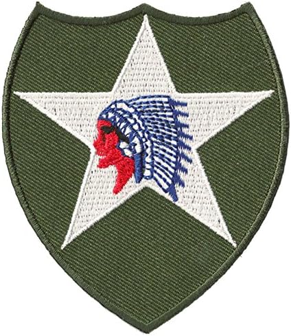 Patche Iron-on Patch US Army 2nd Infantry Division