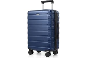 Roadcheer Koffer Hartschalen-Kofferset Mit 4 Rollen Groß, PC Leicht Handgepäck Trolley Rollkoffer Reisekoffer Mit TSA-Schloss und 4 Rollen