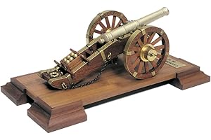 Mantua Model Cannone Napoleonico XVIII secolo Kit in Legno Scala 1:17 Art.804 Made in Italy