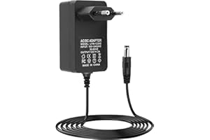 SELURK Adaptateur Secteur 12V 2A 24W Universel, Transformateur AC DC 12V 24W pour Haut-Parleurs, Bandes LED, Routeurs, Caméras CCTV et Autres Appareils Électroniques, Alimentation 12V 2A 5.5mm x 2.5mm