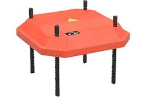 Fudajo Chioccia artificiale 25x25cm 30W Piastra termica per 15-20 pulcini, temperatura regolabile