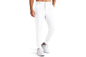Libin Pantalon de Golf Homme Stretch Slim Golf Pantalon de Sport Jogger Travail Décontracté Pants avec Poches