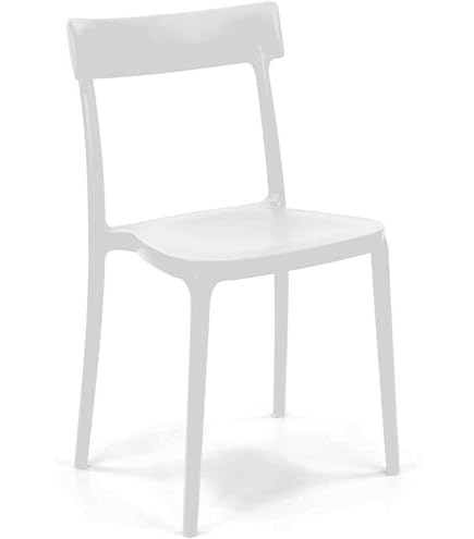 Connubia Set Di 2 Sedie Argo In Polipropilene Nero – Design Moderno Per Cucina E Patio