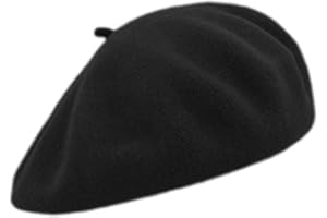 MELEGARI Berretto Basco Donna | 100% Lana | Margie Beret | Made in EU