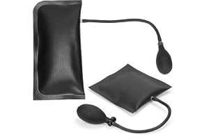 Swpeet Air Wedge Pump Kil, 2 delar, luftkil, pumpkit, uppblåsbar luftshim, professionell nivelleringssats och orienteringsver