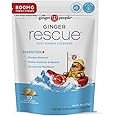The Ginger People Ginger Rescue Digestive Wellness Lozenges (Soft) | Extra Strength - 800mg | 3oz (Pack of 1)