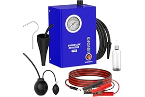 BELEY Smoke Leak Detectors Smoke Tester Automotive Fuel Leak Detectors EVAP Smoke Machine Leak Tester Pipe Leakage Tester for 12V Vehicles (T100)