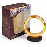 Grupo Erik Lampada Signore degli Anelli: Unico Anello Sauron - Lampada da Comodino, Cavo USB o Batterie AAA | Luce Notturna d
