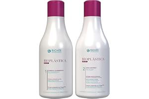 RICHÉE PROFESSIONAL Kit Richée Smoothing System Bioplastica Hair Straightening The Straight Hair You Deserve 2x300ml/2x10.1 fl.oz