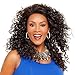 Produktbild Vivica A. Fox AQUA-V New Futura Fiber, Natural Baby Hair Lace Front Wig in Color 1 by Vivica A Fox